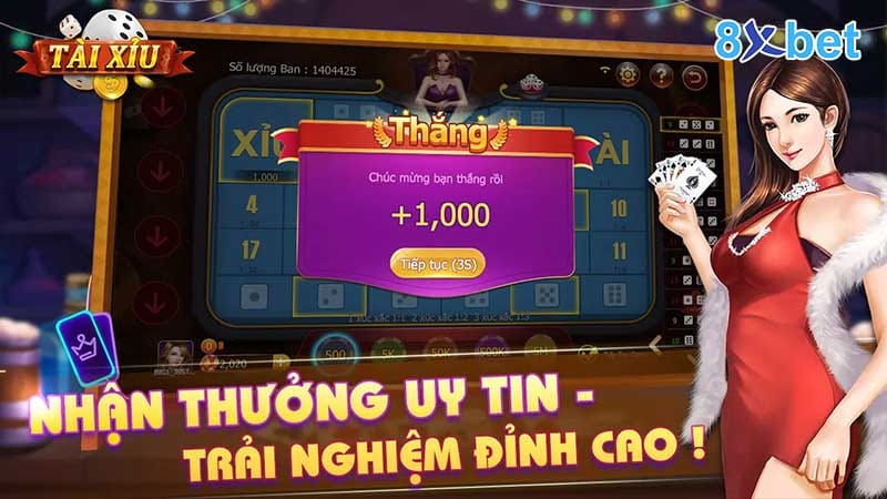 Tài xỉu 8xbet - Chơi tài xỉu online đổi thưởng uy tín tiền thật Kinh nghiệm chơi tài xỉu 8XBet luôn luôn thắng