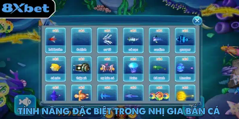 Nhị Gia Bắn Cá được 9xbet hỗ trợ bởi hàng loạt tính năng đặc biệt